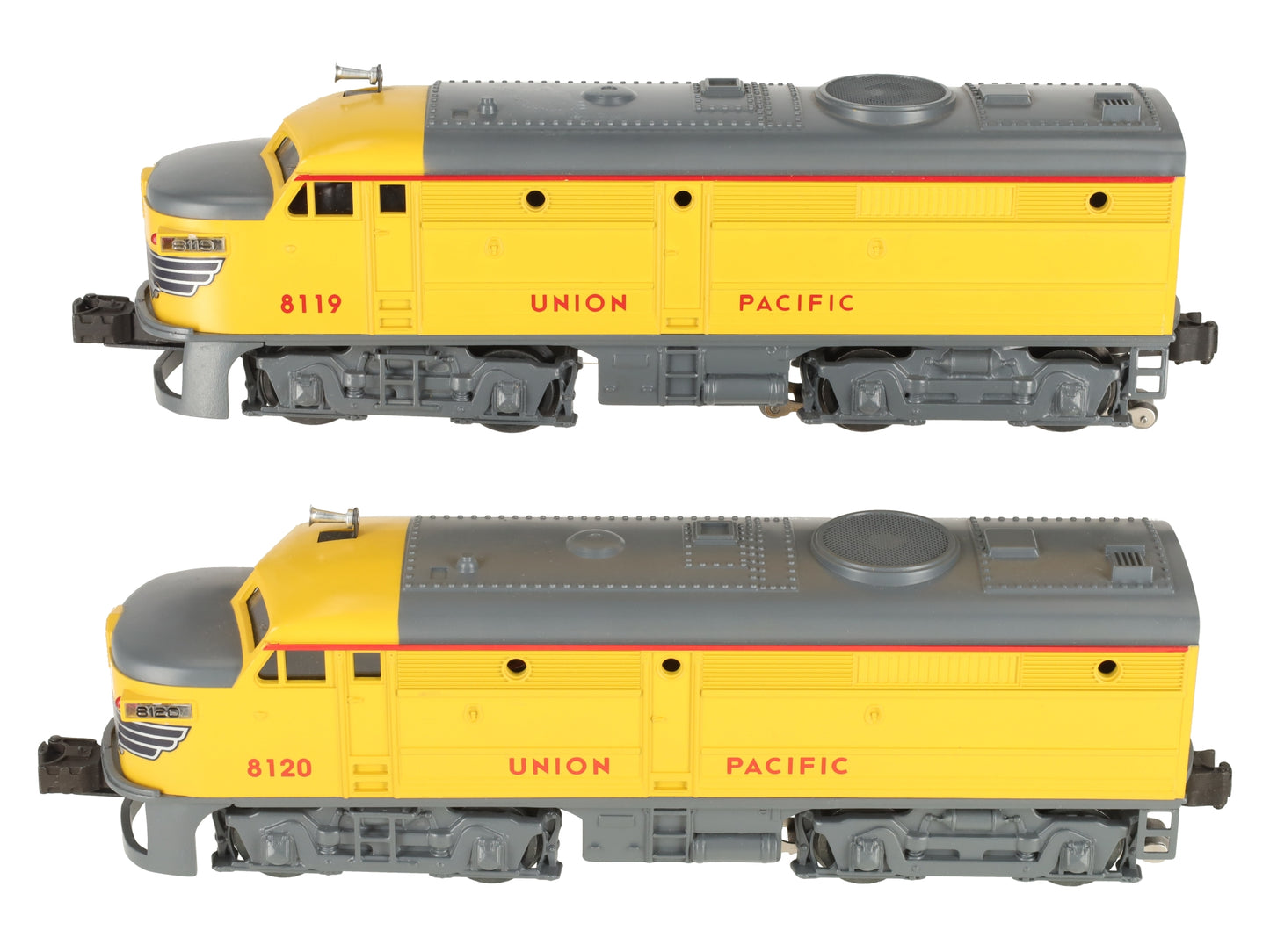 Lionel 1-18119 O Union Pacific FA-2 Alco AA Diesel Engine Set #8119/8120 LN