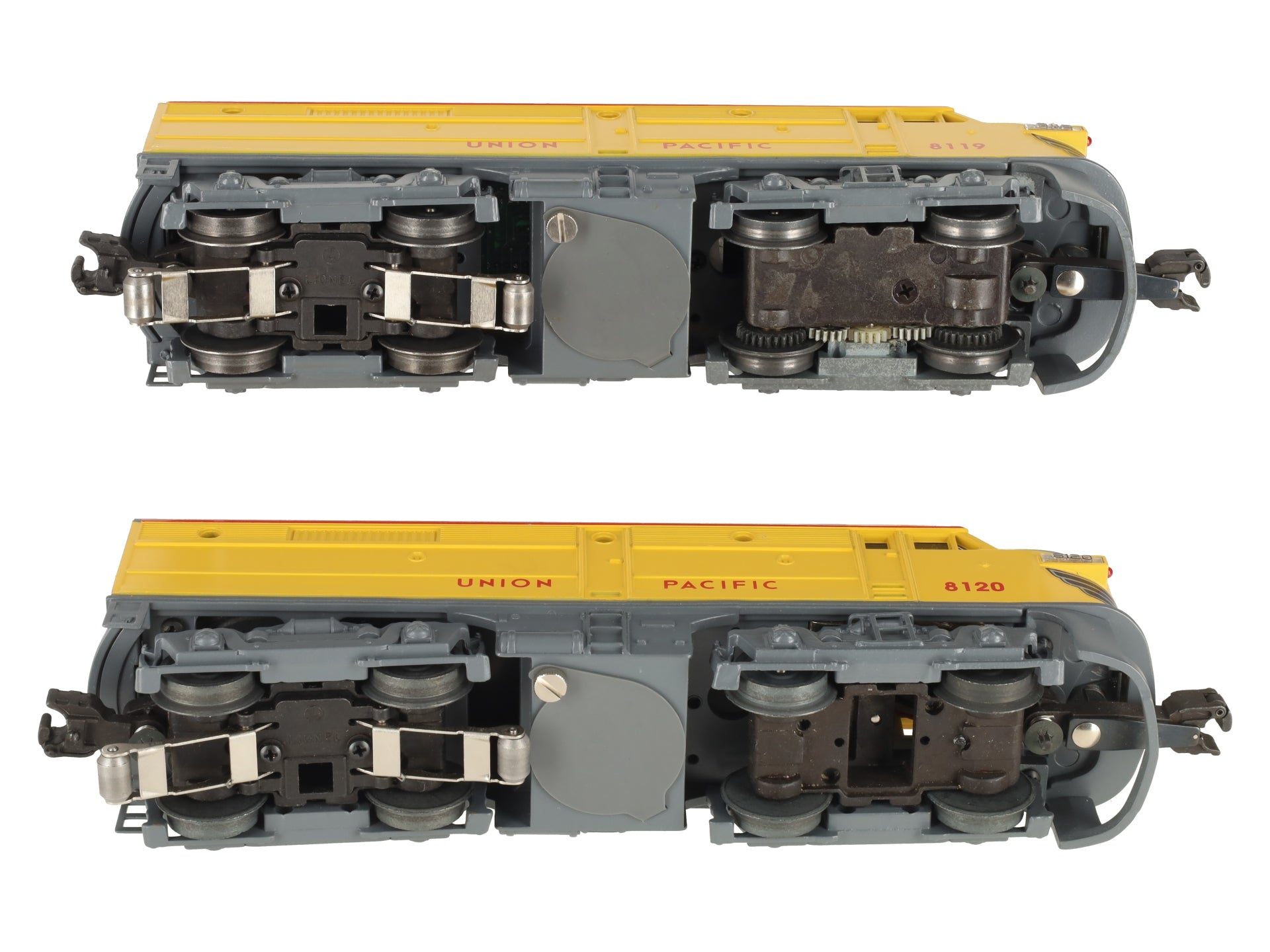 Lionel 1-18119 O Union Pacific FA-2 Alco AA Diesel Engine Set #8119/8120 LN