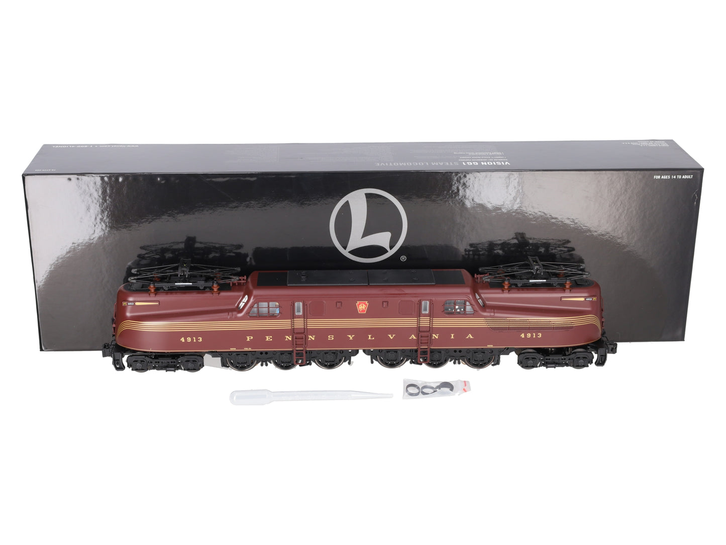Lionel 6-82751 VISIONLINE Pennsylvania BTO GG-1 Electric Locomotive #4913 EX/Box