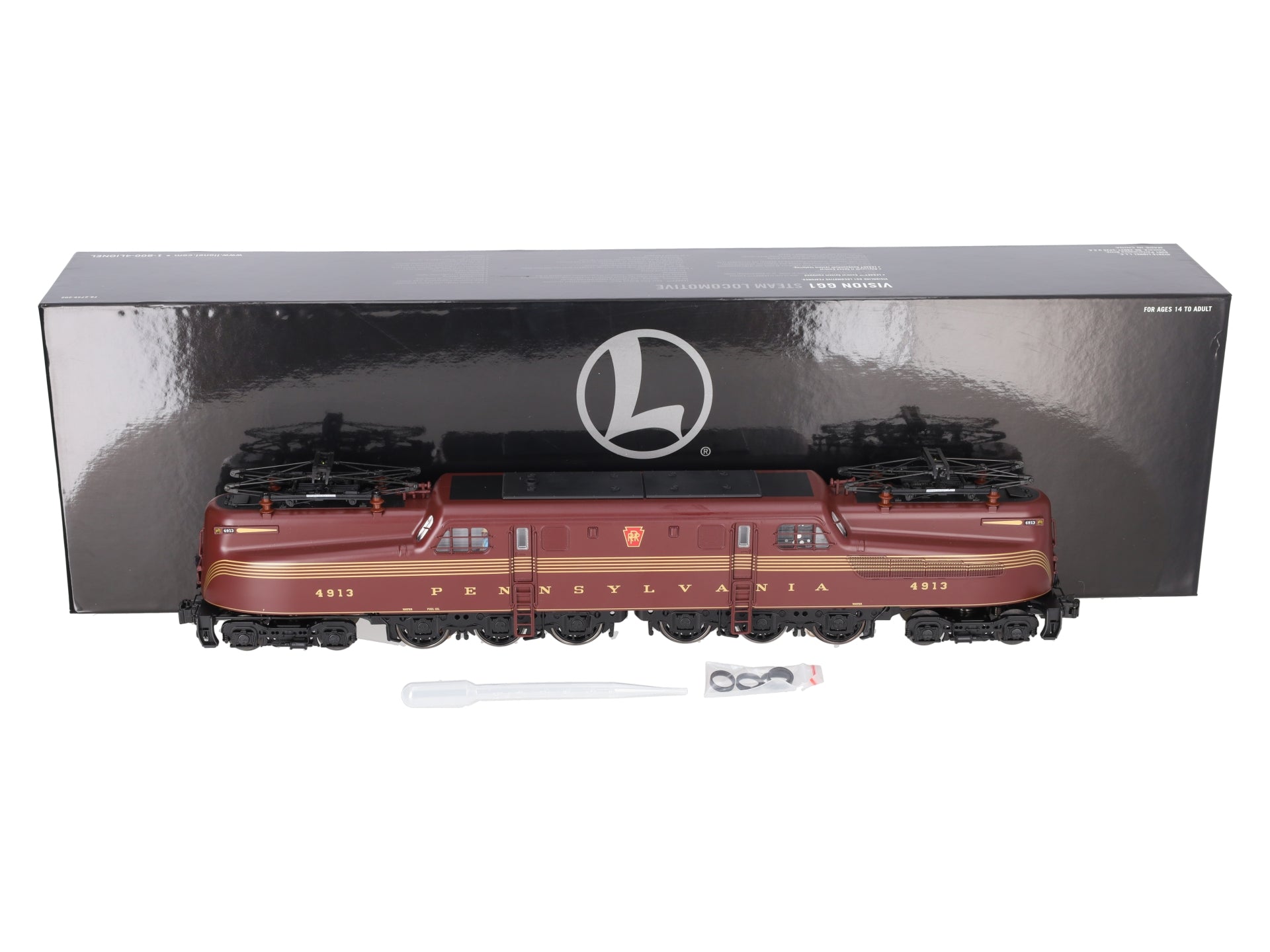 Lionel 6-82751 VISIONLINE Pennsylvania BTO GG-1 Electric Locomotive #4913 EX/Box
