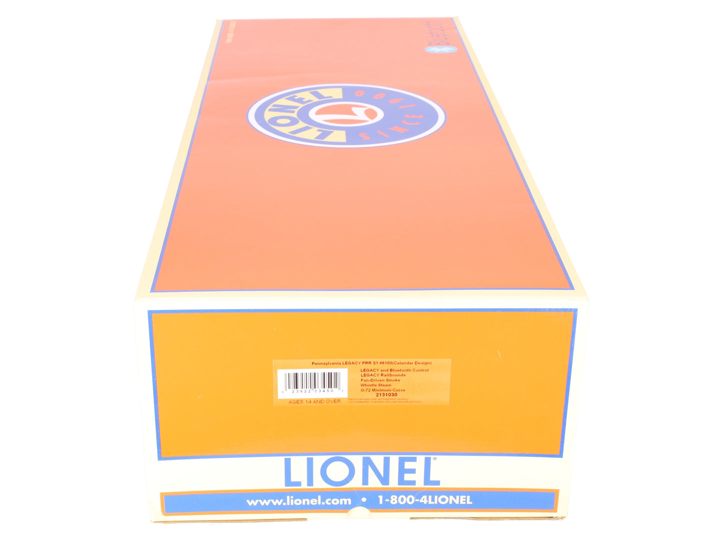 Lionel 2131030 O Penn Central Calendar Design S1 6-4-4-6 Steam Locomotive #6100 LN/Box