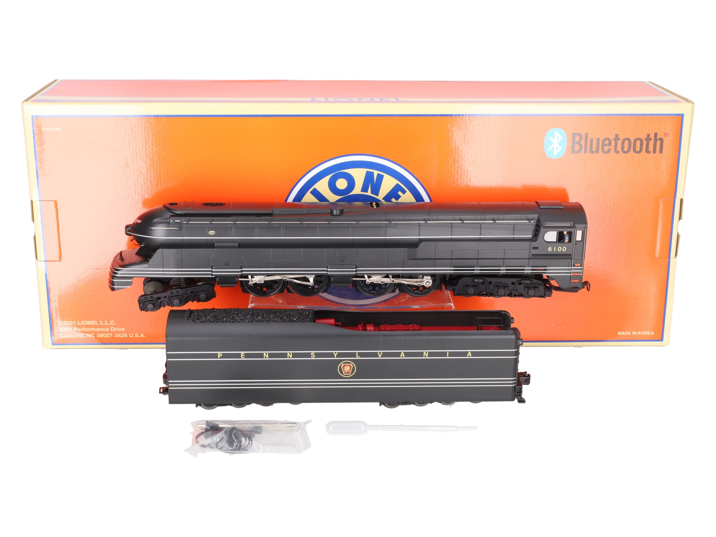Lionel 2131030 O Penn Central Calendar Design S1 6-4-4-6 Steam Locomotive #6100 LN/Box