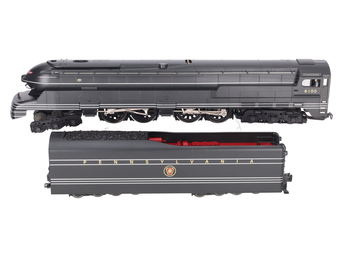 Lionel 2131030 O Penn Central Calendar Design S1 6-4-4-6 Steam Locomotive #6100 LN/Box