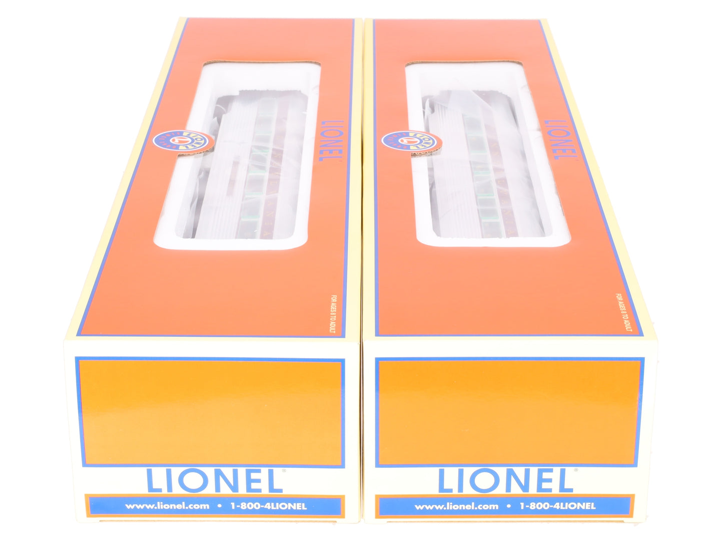 Lionel 6-25455 O Gauge Pennsylvania Congressional 18" Aluminum Passenger Car Set EX/Box