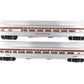 Lionel 6-25455 O Gauge Pennsylvania Congressional 18" Aluminum Passenger Car Set EX/Box