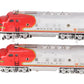 Lionel 2343 Vintage O Santa Fe F3 AB Diesel Locomotive Set VG/Box