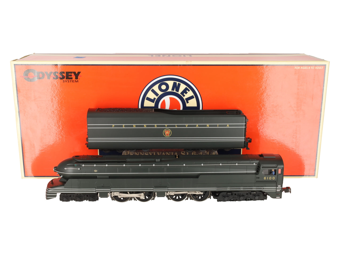 Lionel 6-38024 O Pennsylvania S1 6-4-4-6 Steam Loco & Tender #6100 w/Odyssey LN/Box