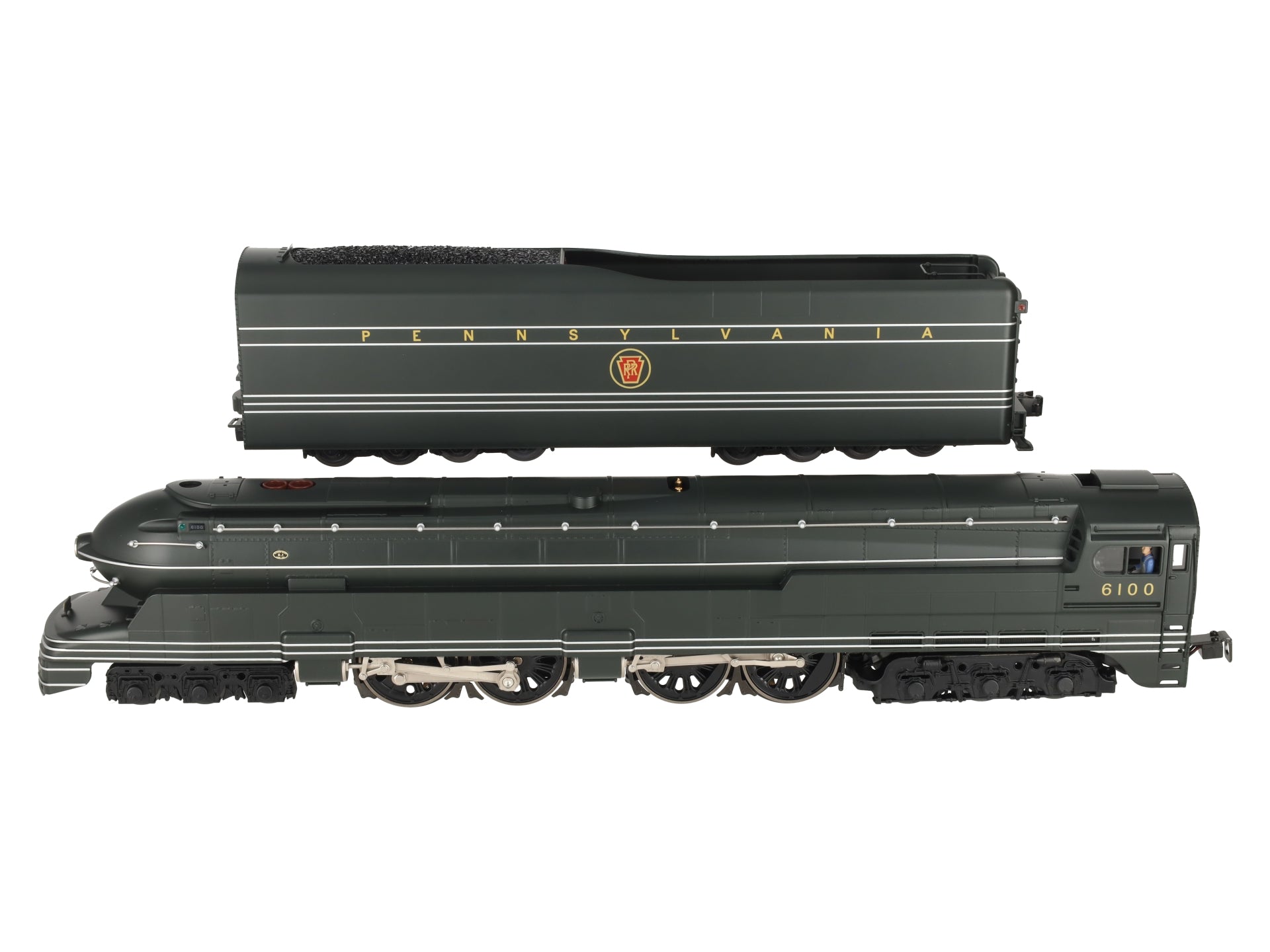 Lionel 6-38024 O Pennsylvania S1 6-4-4-6 Steam Loco & Tender #6100 w/Odyssey LN/Box