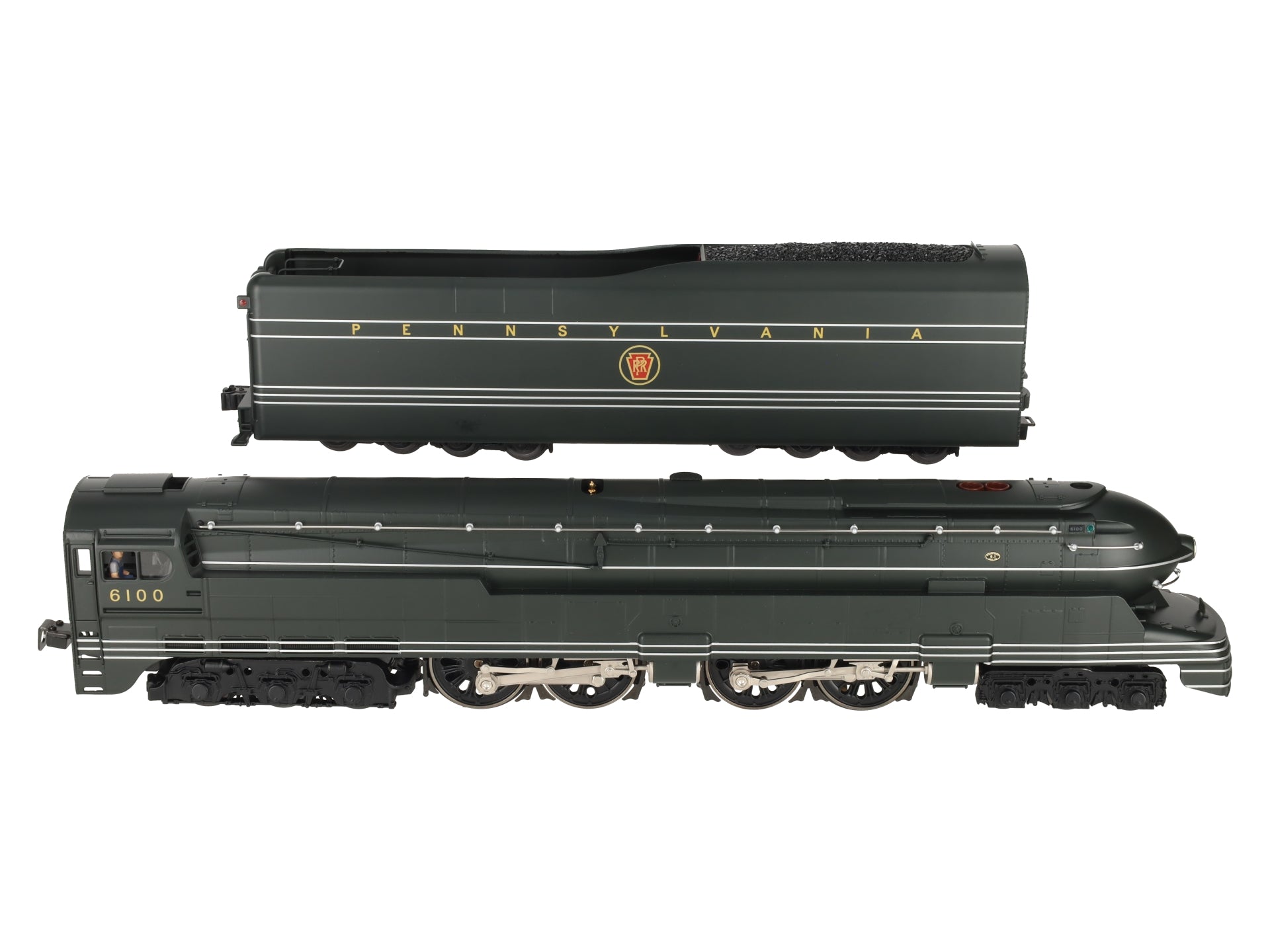 Lionel 6-38024 O Pennsylvania S1 6-4-4-6 Steam Loco & Tender #6100 w/Odyssey LN/Box