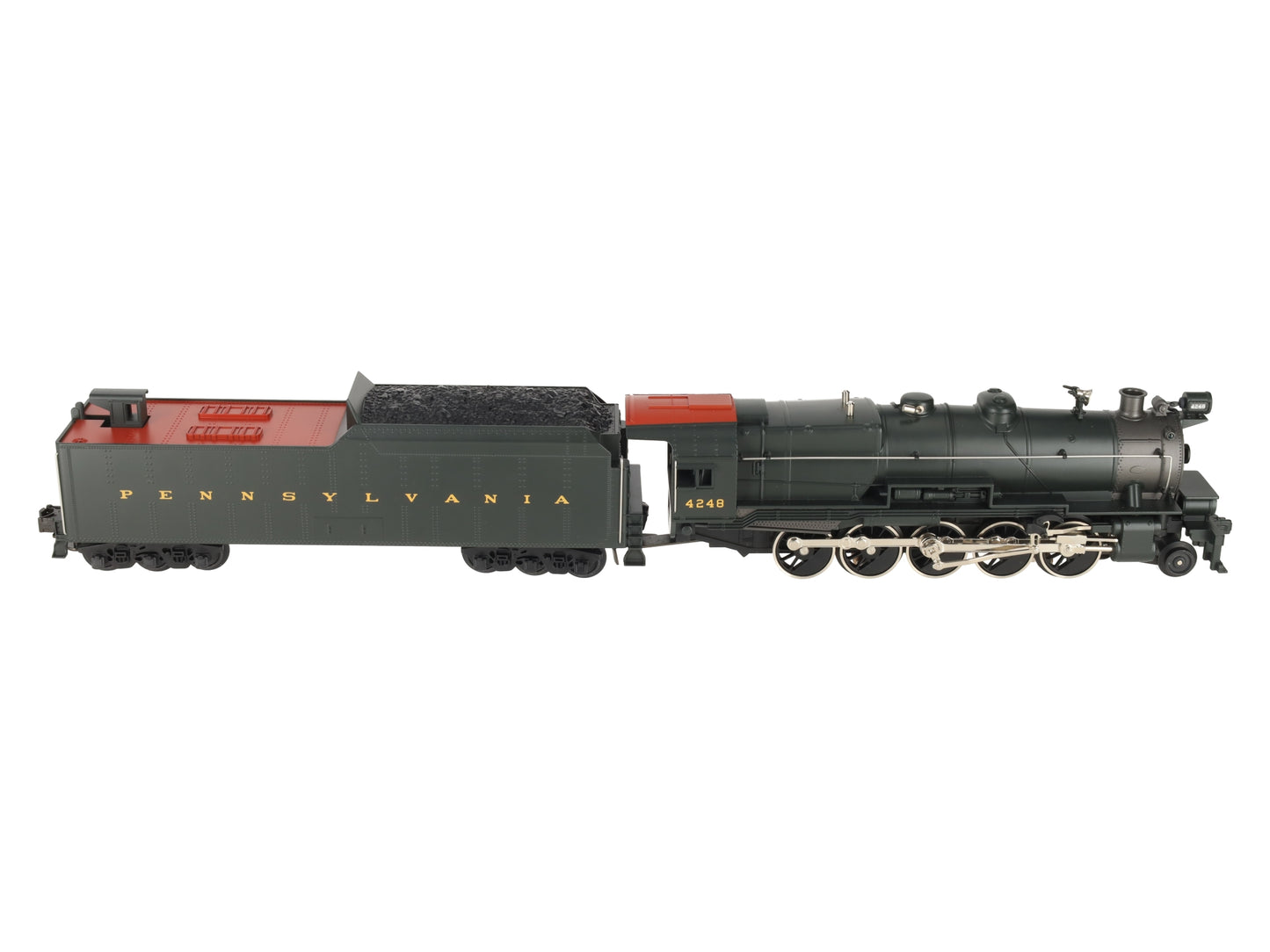 MTH 30-1176-0 O Pennsylvania 2-10-0 Decapod Steam Engine & Tender #4248 EX/Box