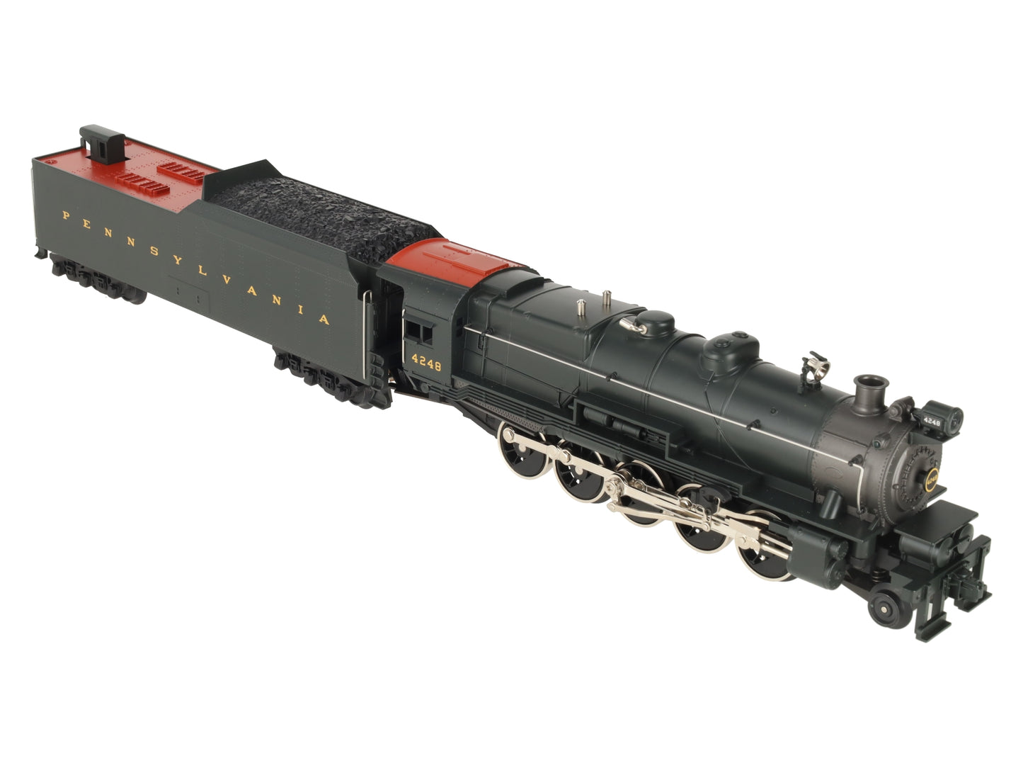 MTH 30-1176-0 O Pennsylvania 2-10-0 Decapod Steam Engine & Tender #4248 EX/Box