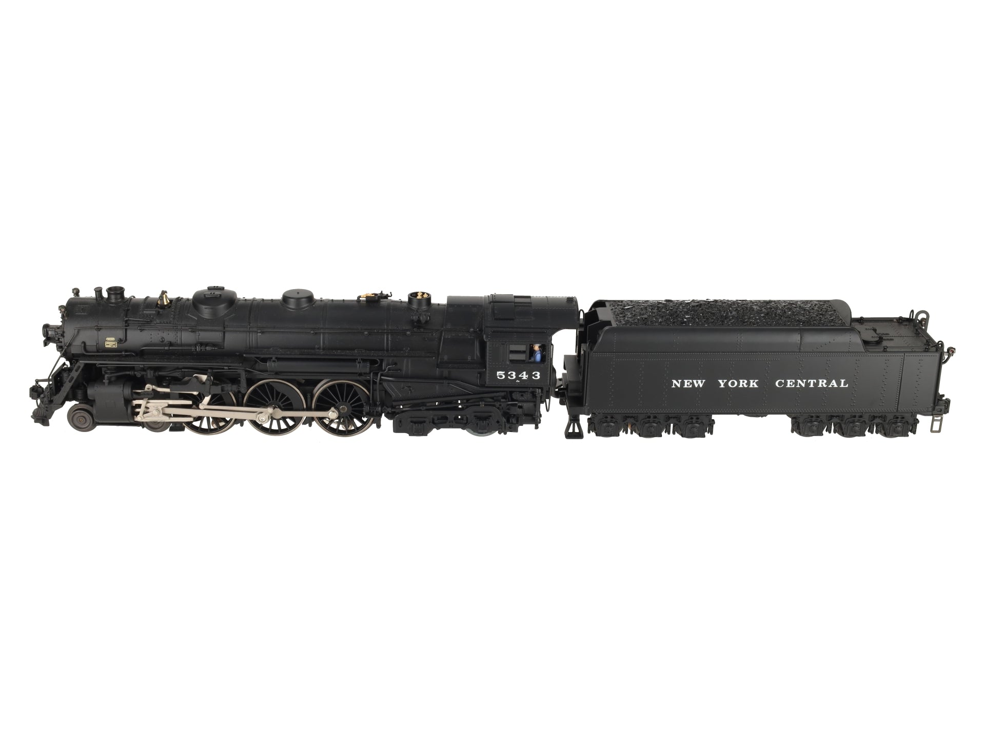 K-Line K3270-5434S O Gauge NYC J1E Hudson Steam Locomotive & Tender #5343 LN/Box