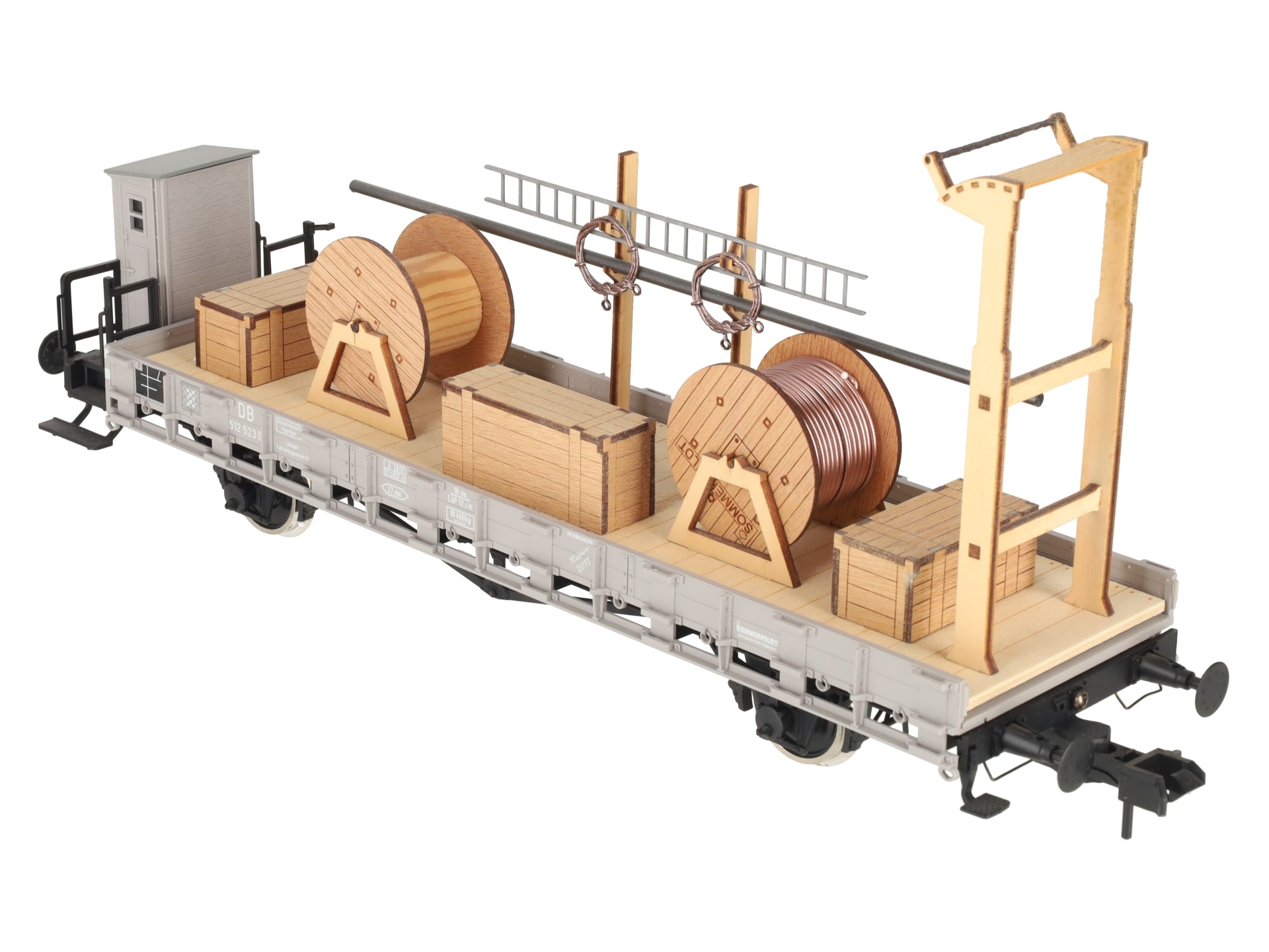 Marklin 58423 1 Gauge Museum Sommerfeldt Catenary Maintenance Car