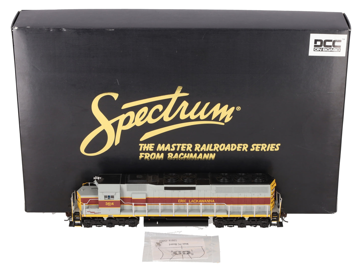 Bachmann 82712 HO Scale Erie Lackawanna SD-45 Diesel Locomotive #3614 w/ DCC EX/Box