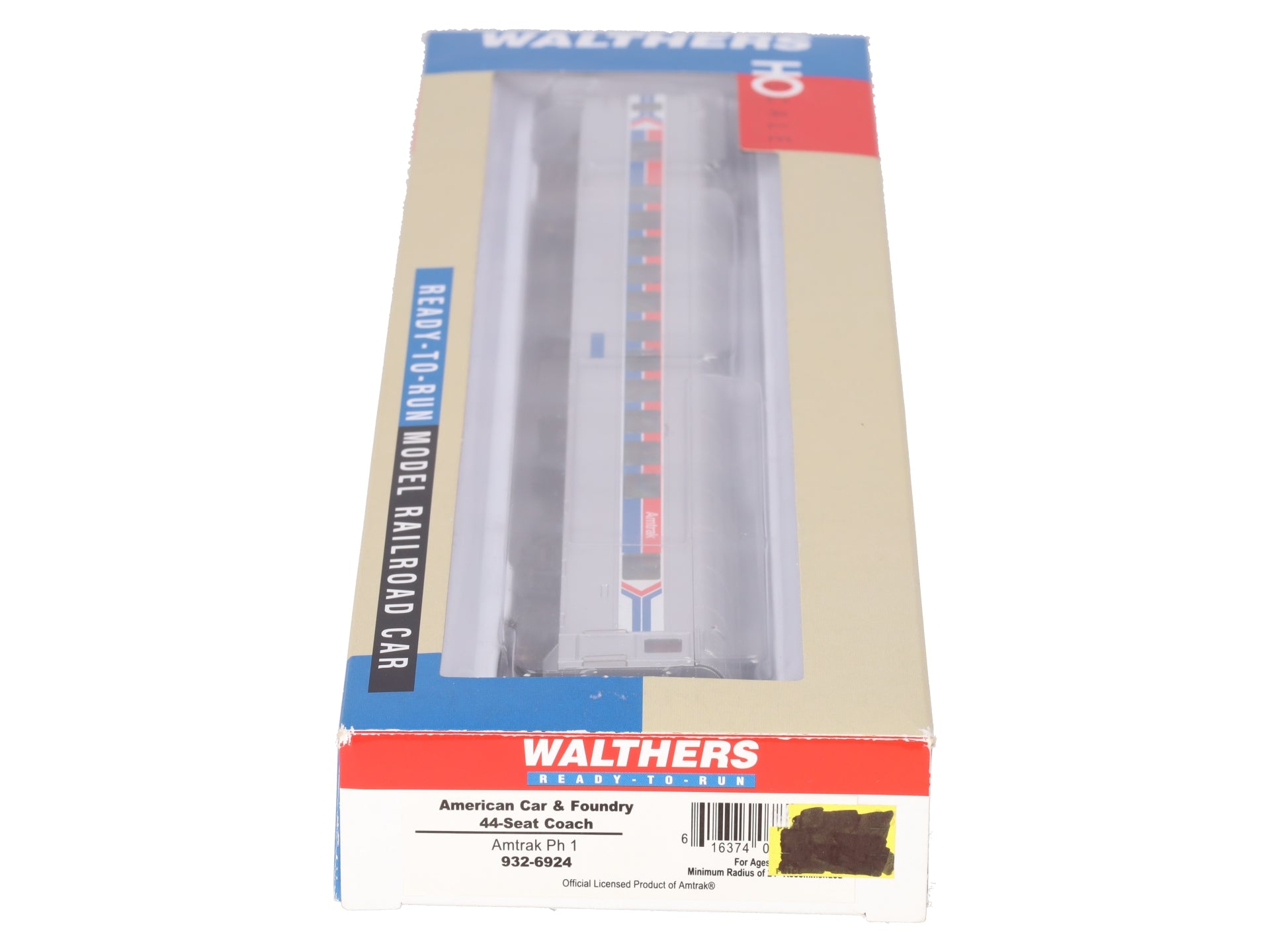 Walthers 932-6924 HO Scale American Car & Foundry 44-Seat Coach LN/Box