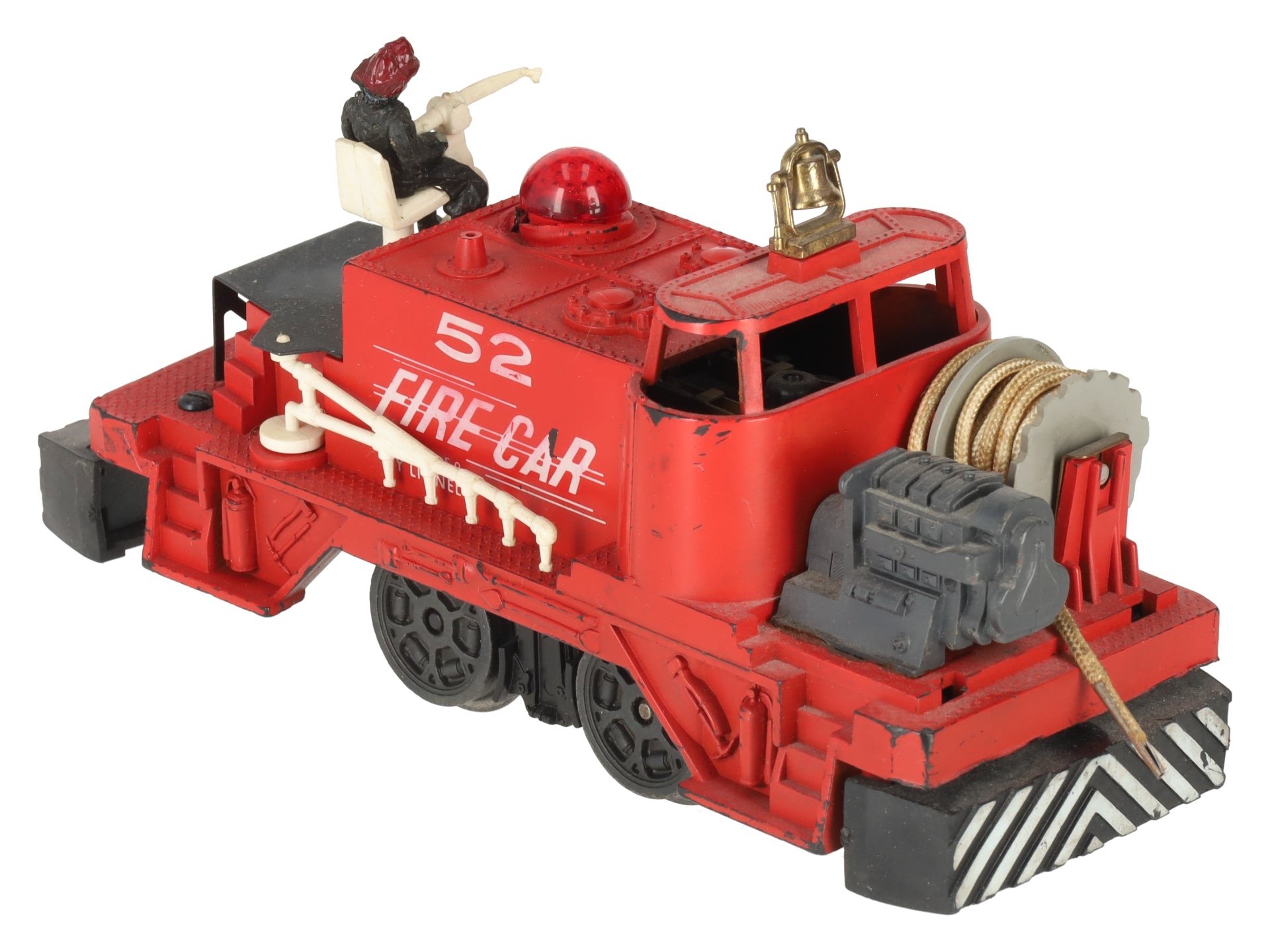 Lionel 52 Vintage O Motorized Fire Car VG