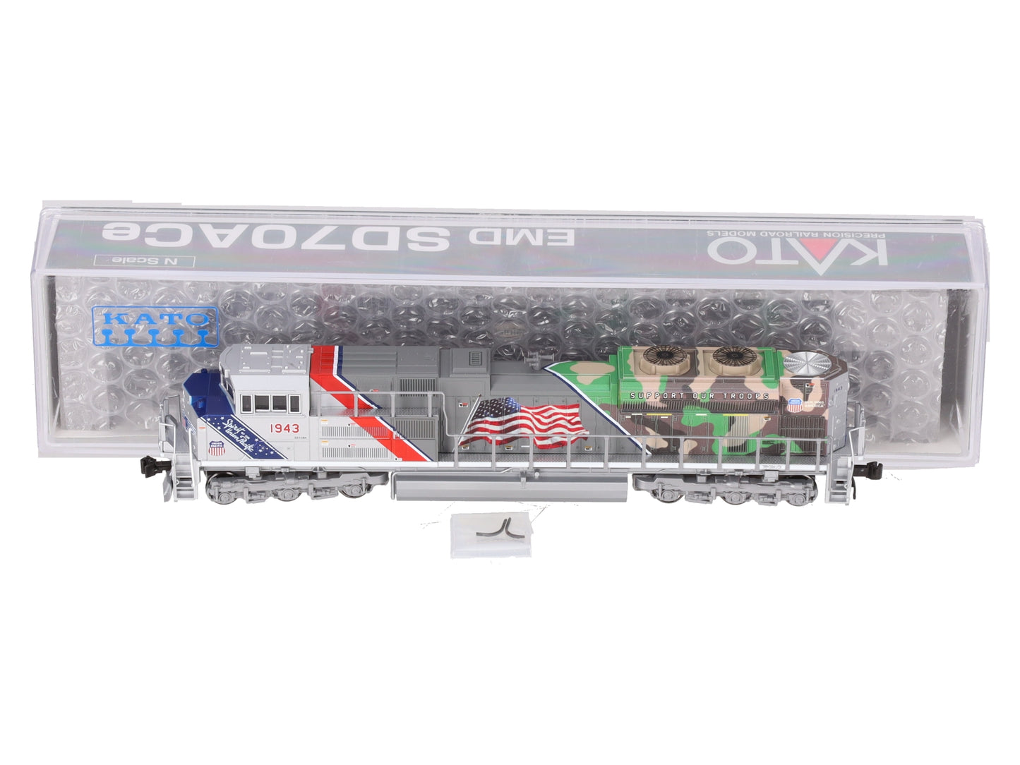 Kato 176-1943-S N UP EMD SD70ACe Diesel Locomotive w/LokSound DCC #1943 LN/Box