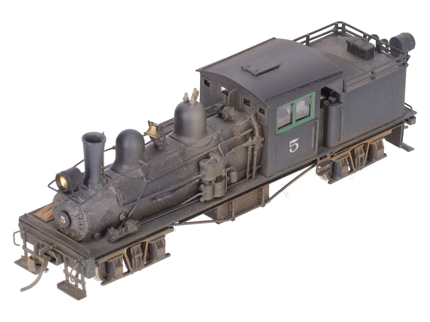United Scale Models HO 2-Truck Shay Geared Locomotive #5/Box