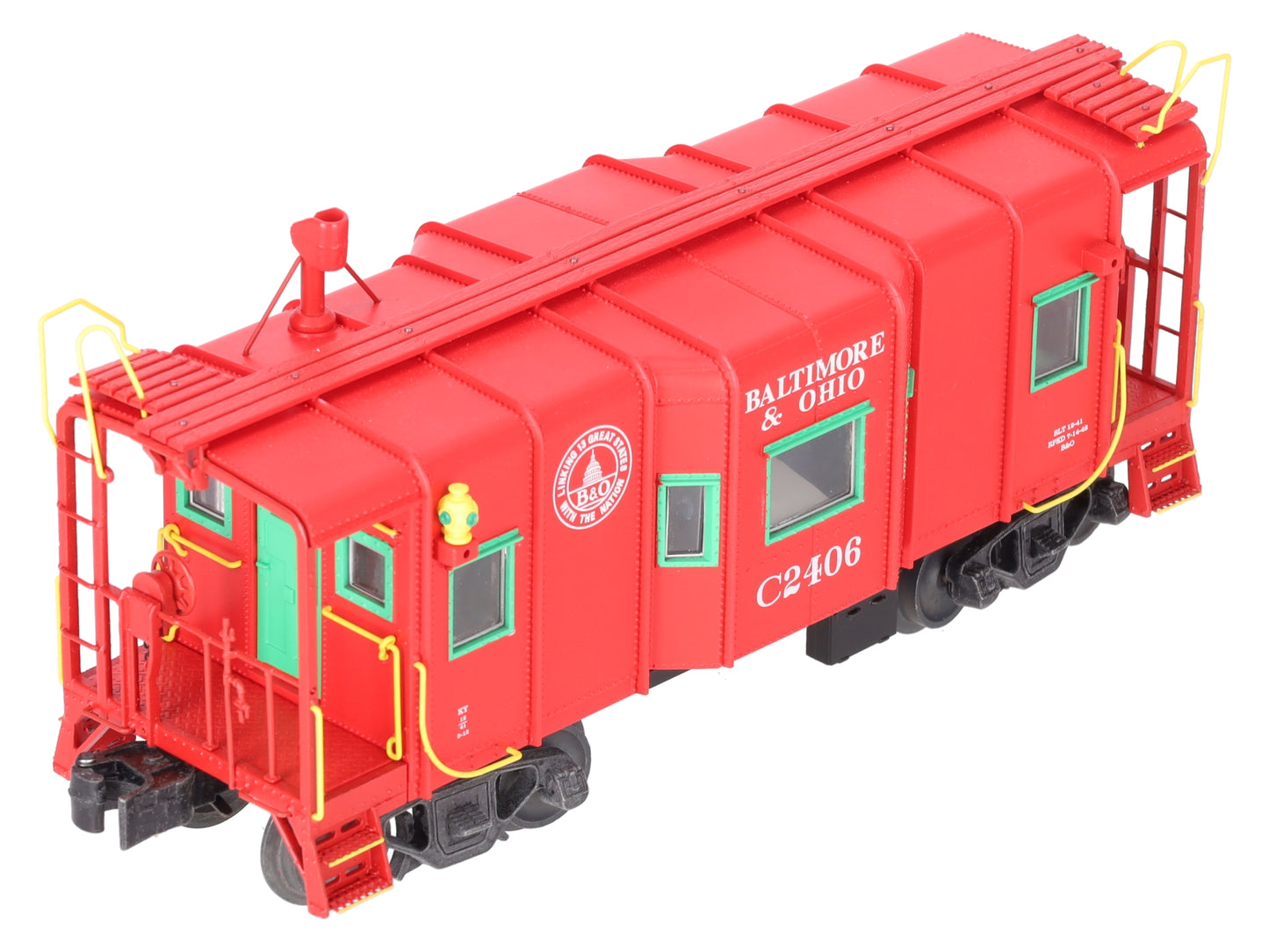 Lionel 2026210O Gauge Baltimore & Ohio I12 Caboose #C2406 LN/Box