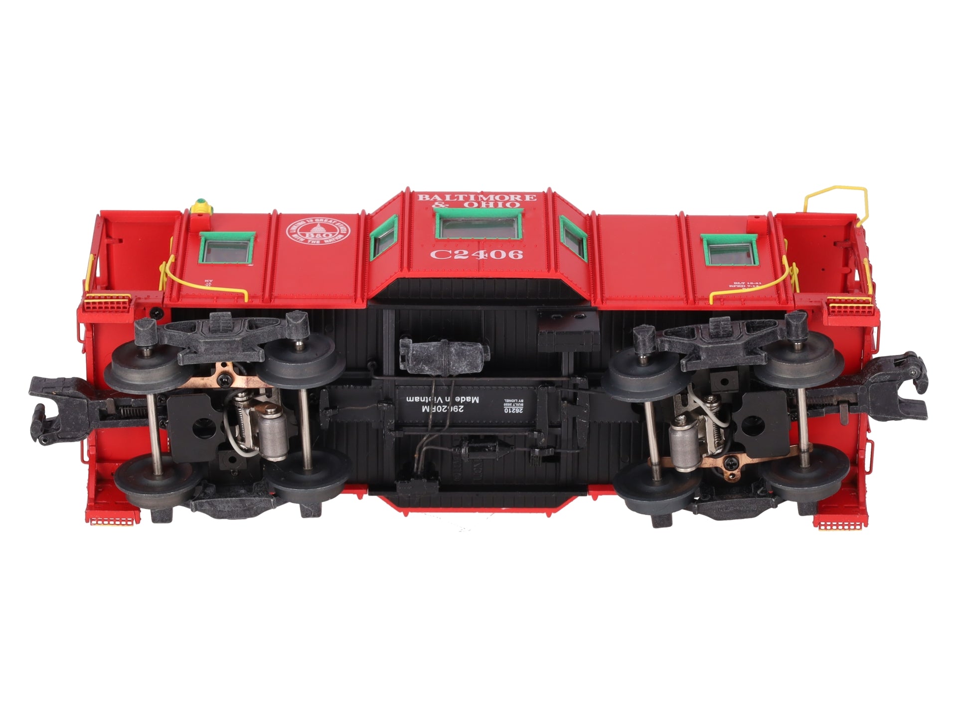Lionel 2026210O Gauge Baltimore & Ohio I12 Caboose #C2406 LN/Box
