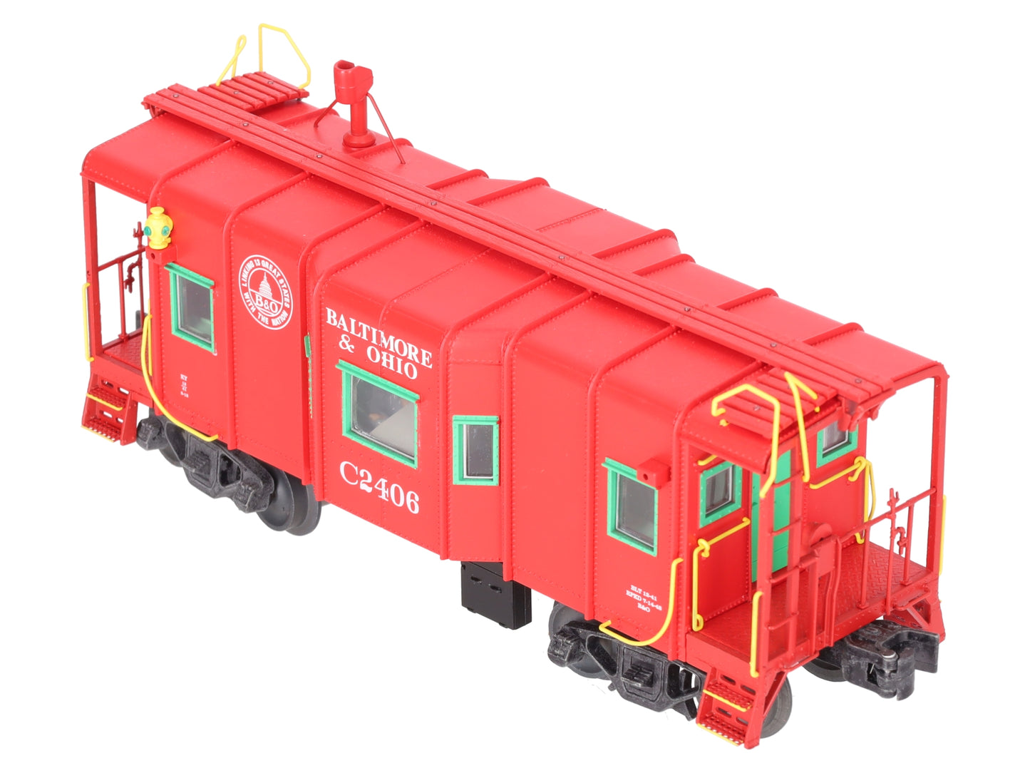 Lionel 2026210O Gauge Baltimore & Ohio I12 Caboose #C2406 LN/Box