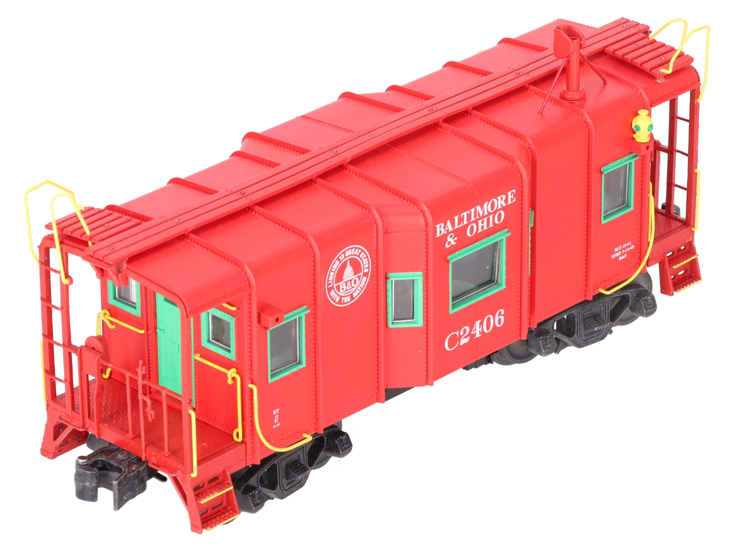 Lionel 2026210O Gauge Baltimore & Ohio I12 Caboose #C2406 LN/Box