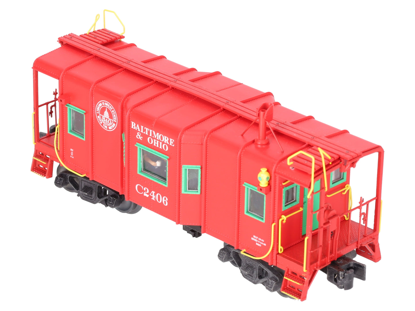 Lionel 2026210O Gauge Baltimore & Ohio I12 Caboose #C2406 LN/Box