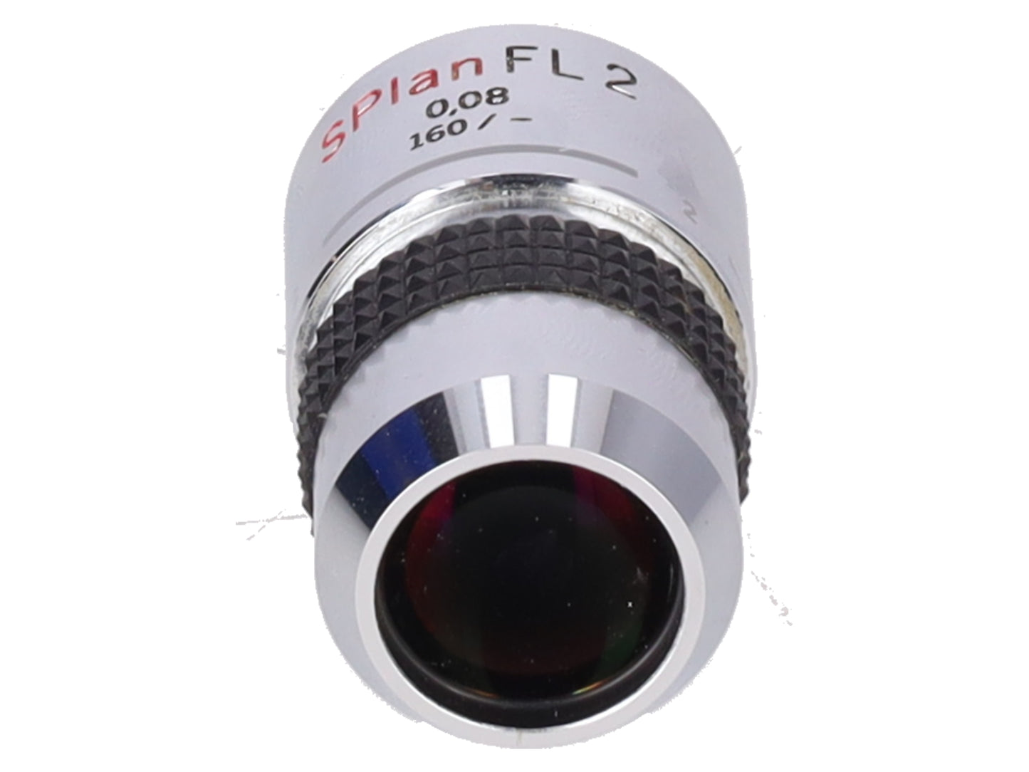 Olympus SPlan FL 2x / 0.08 Fluorite Microscope Objective Macro Low Power EX