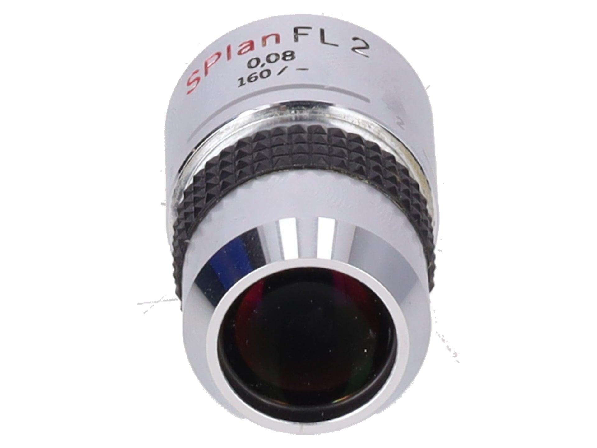Olympus SPlan FL 2x / 0.08 Fluorite Microscope Objective Macro Low Power EX
