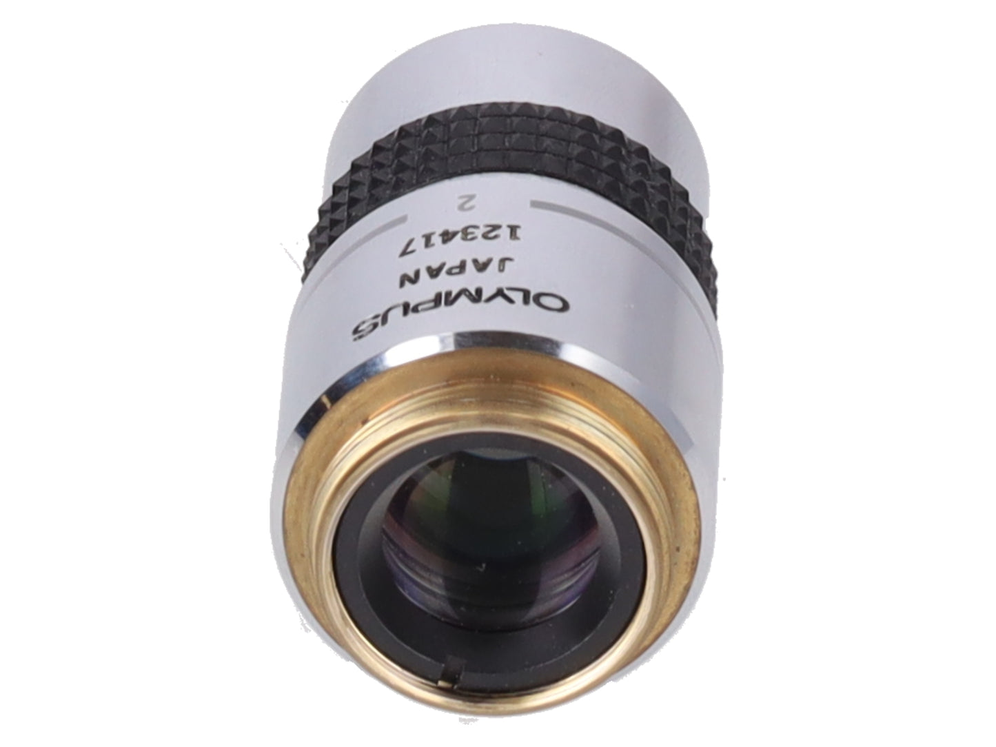 Olympus SPlan FL 2x / 0.08 Fluorite Microscope Objective Macro Low Power EX