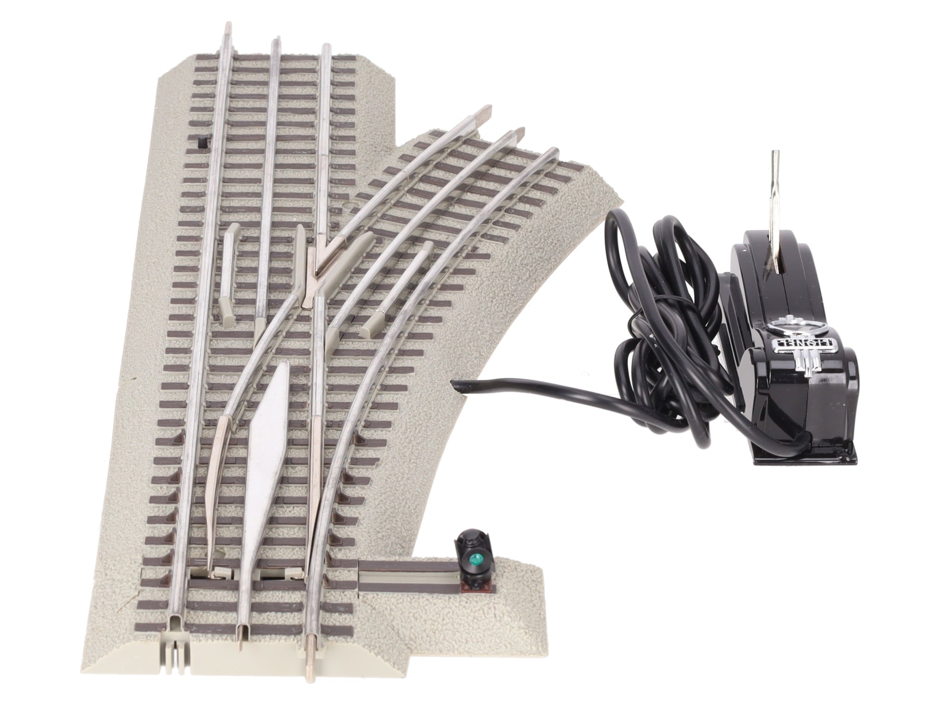 Lionel 6-81948 O Gauge O48 FasTrack Remote Right Hand Switch Turnout EX/Box