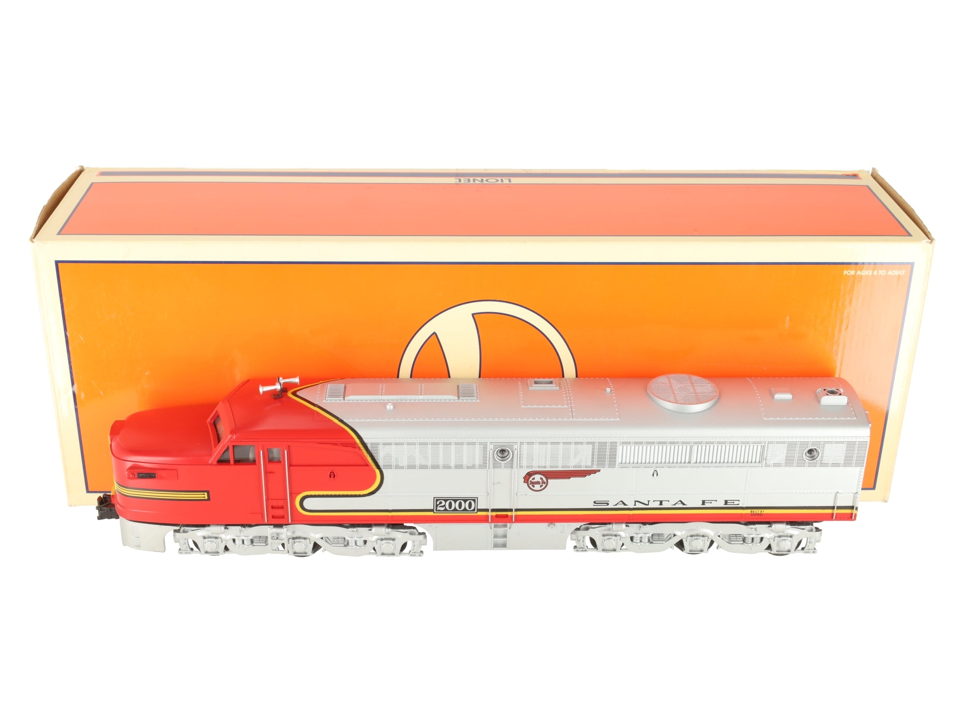 Lionel 6-18952 O Gauge ATSF Alco PA-1 Powered Diesel Locomotive #2000 EX/Box