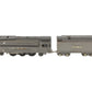 Lionel 1668E Vintage O 2-6-2 Gunmetal Streamline Steam Locomotive & Tender VG