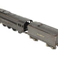 Lionel 1668E Vintage O 2-6-2 Gunmetal Streamline Steam Locomotive & Tender VG