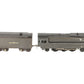 Lionel 1668E Vintage O 2-6-2 Gunmetal Streamline Steam Locomotive & Tender VG