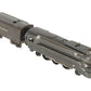 Lionel 1668E Vintage O 2-6-2 Gunmetal Streamline Steam Locomotive & Tender VG