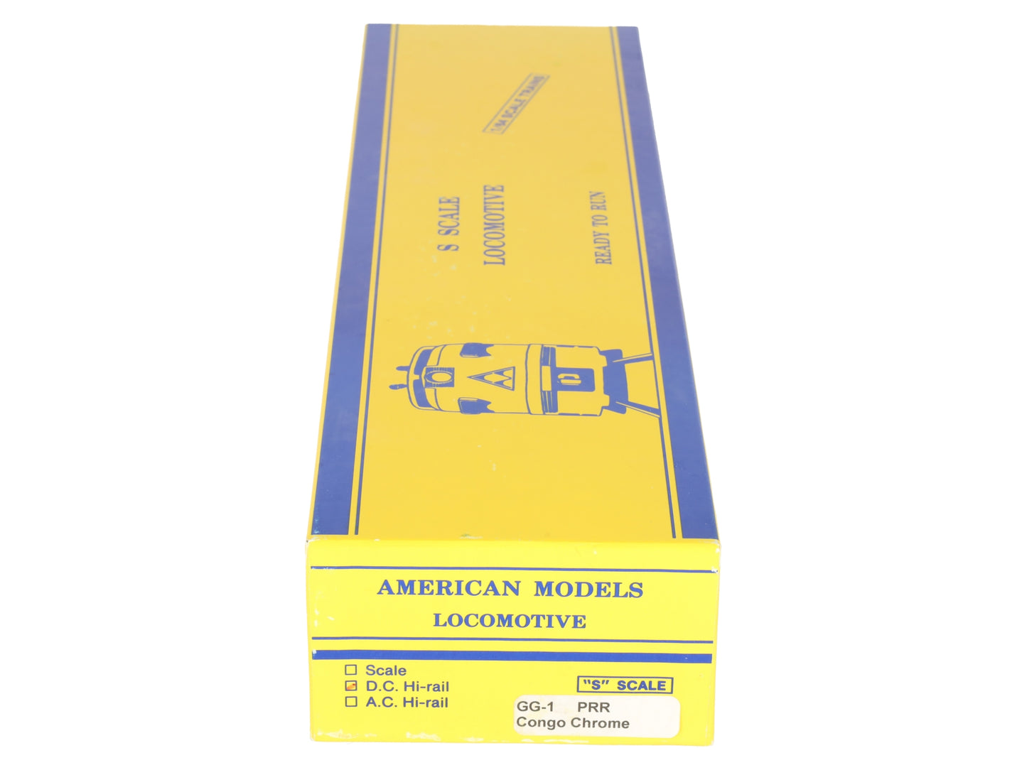 American Models 4872 S Guage PRR GG-1 Electric Locomotive - AC Hi Rail EX/Box