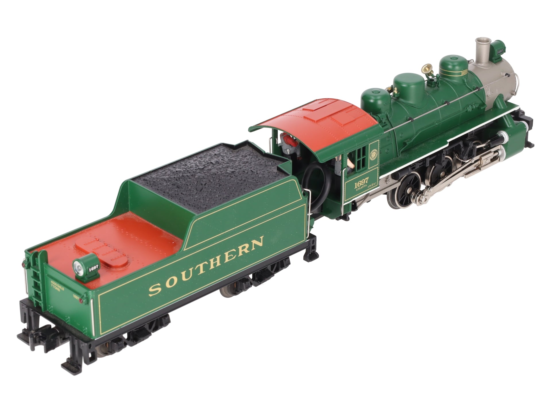 MTH 30-1270-1 Southern 0-6-0 USRA Steam Loco & Tender w/PS2 #1697 EX/Box