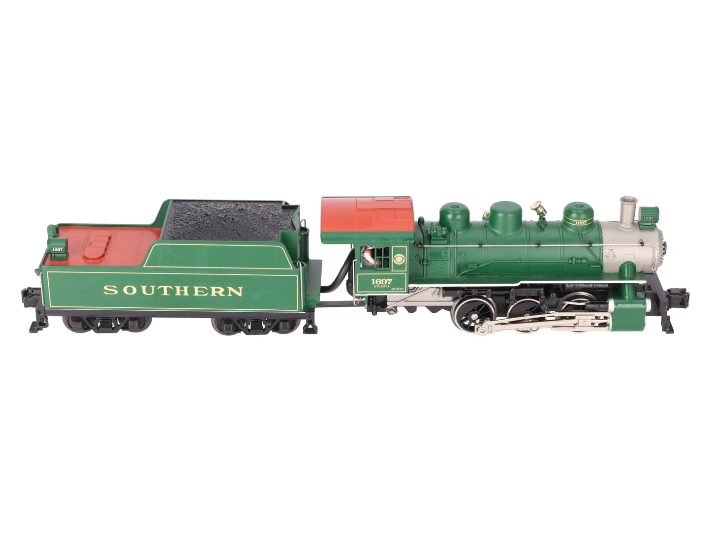 MTH 30-1270-1 Southern 0-6-0 USRA Steam Loco & Tender w/PS2 #1697 EX/Box