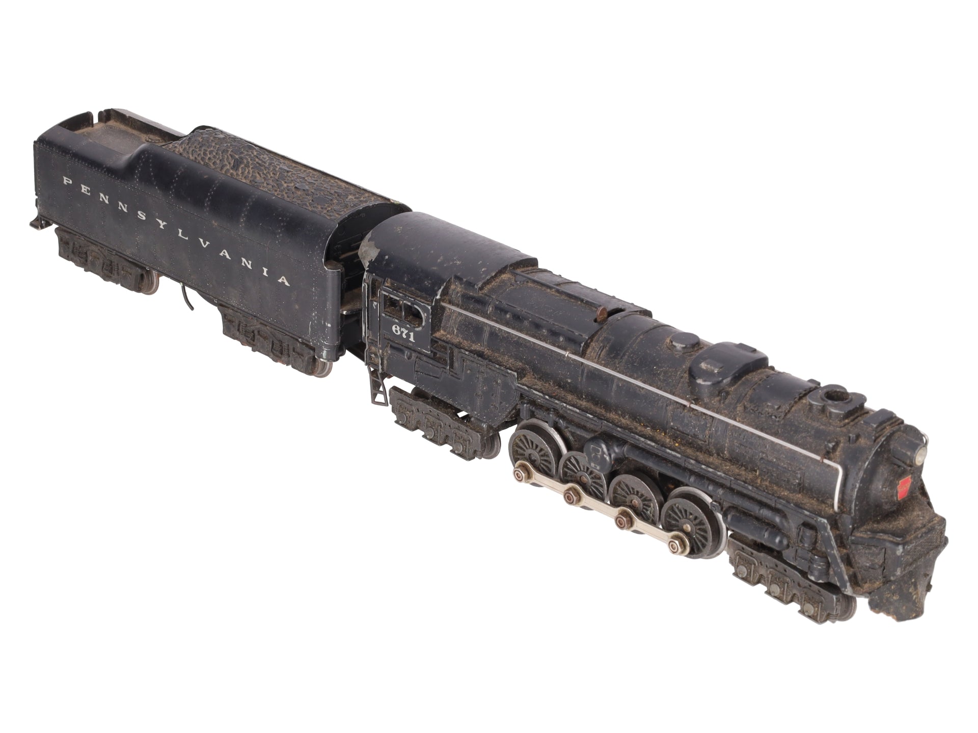 Lionel 671 Vintage O 6-8-6 Die-Cast Steam Turbine Locomotive with 2671W Tender