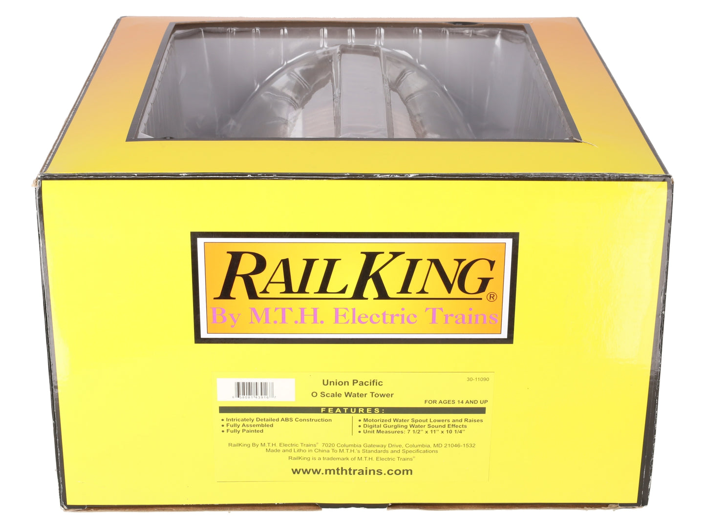 MTH 30-11090 O Scale Union Pacific Operating Water Tower Assembled