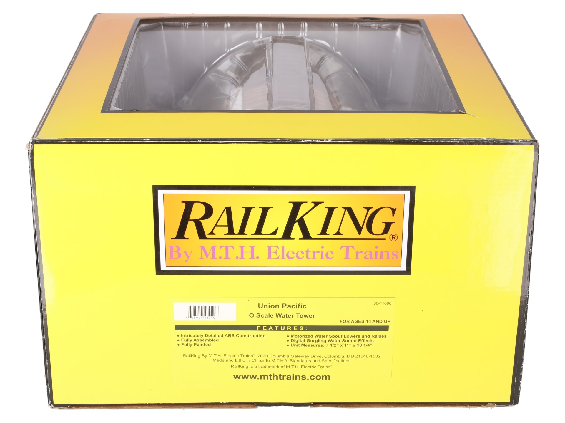 MTH 30-11090 O Scale Union Pacific Operating Water Tower Assembled