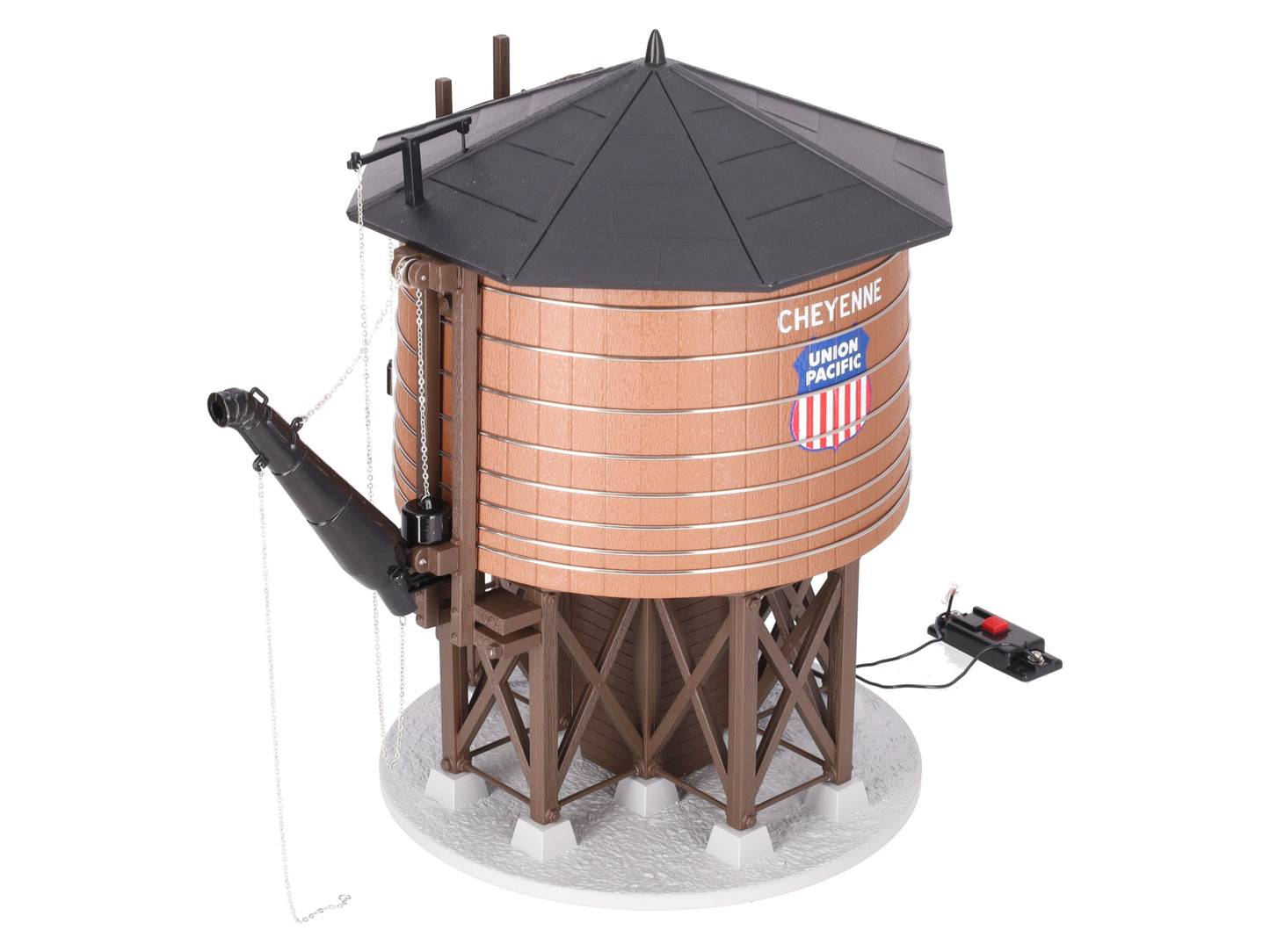 MTH 30-11090 O Scale Union Pacific Operating Water Tower Assembled LN/Box