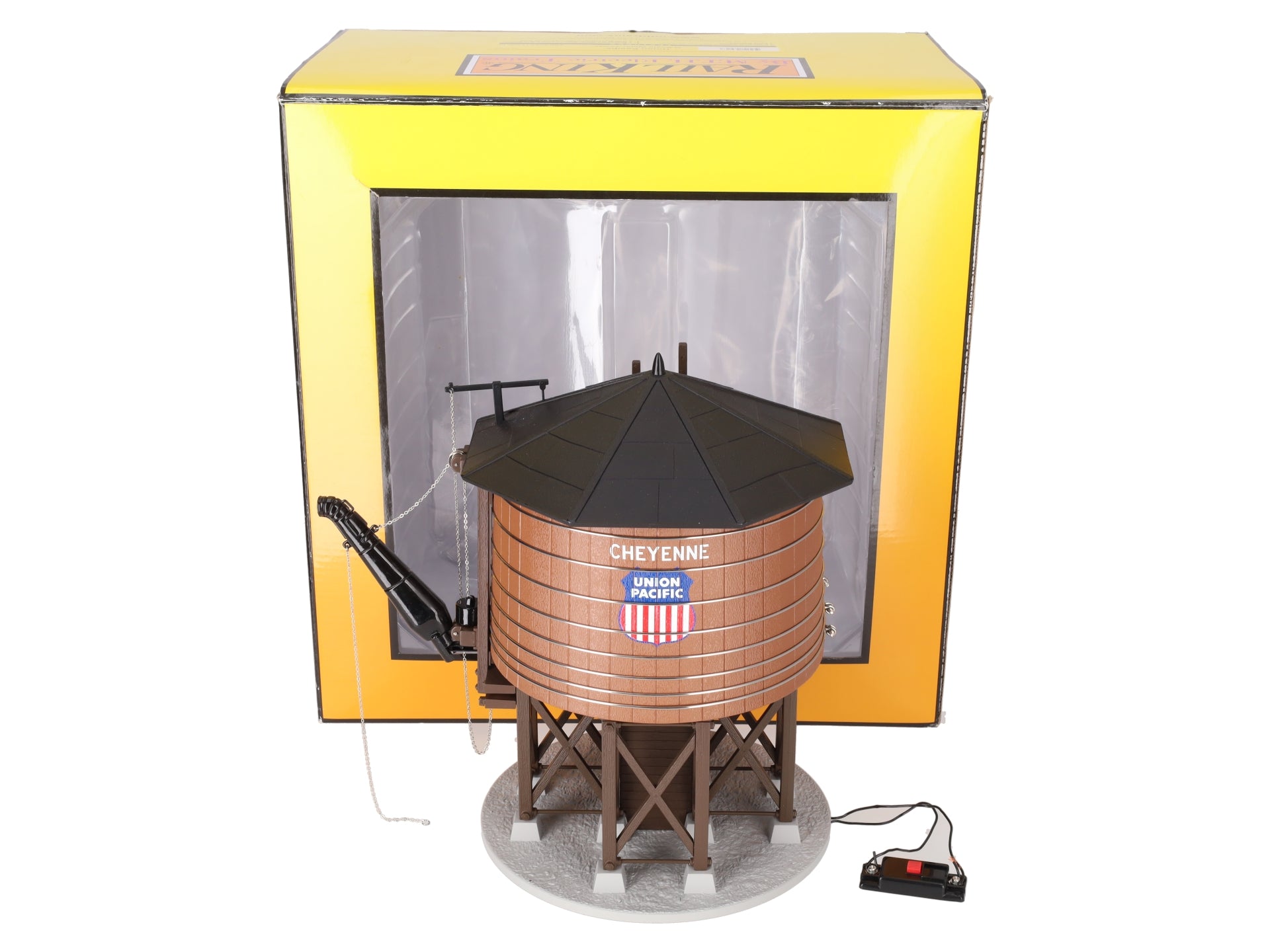 MTH 30-11090 O Scale Union Pacific Operating Water Tower Assembled LN/Box