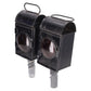 Vintage Railroad Hand Candle Lamp w/Red Lens [2]