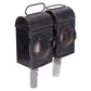 Vintage Railroad Hand Candle Lamp w/Red Lens [2]