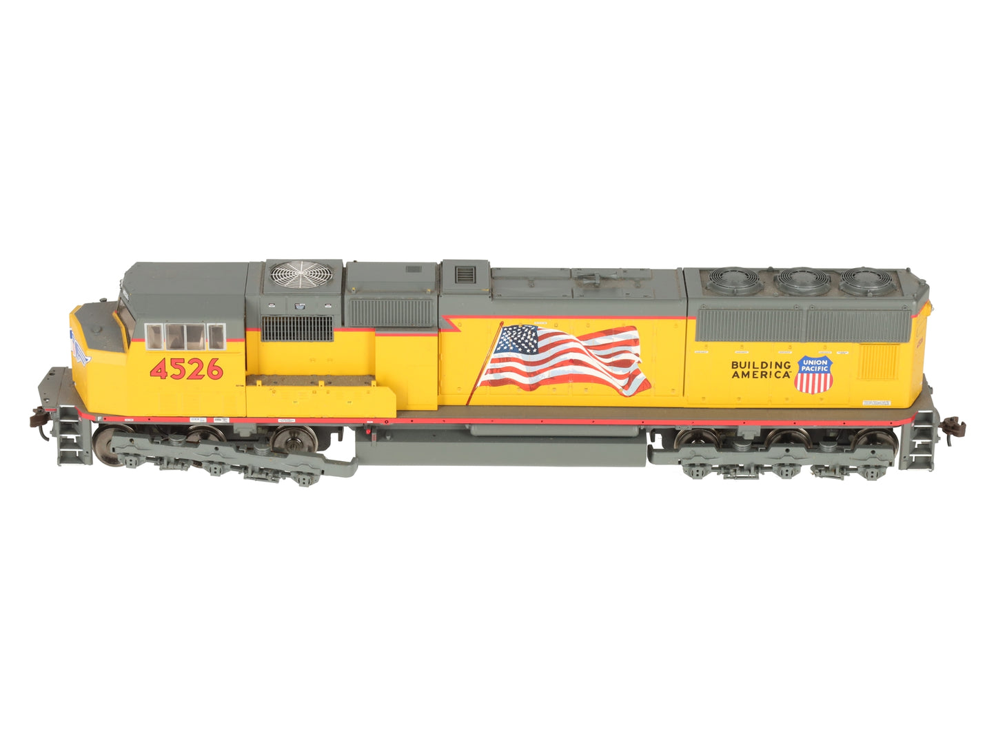 Athearn G6165 HO Union Pacific "Building America" SD-70M Diesel Locomotive #4526 EX