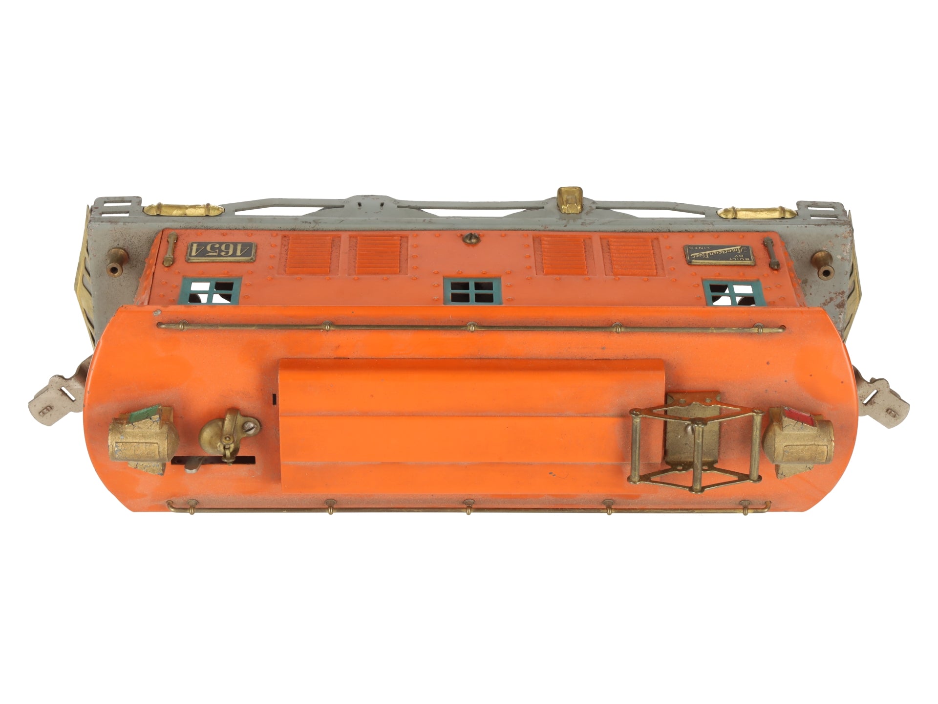 American Flyer 4654 Vintage Standard Gauge 0-4-0 Electric Locomotive - Repainted/Box