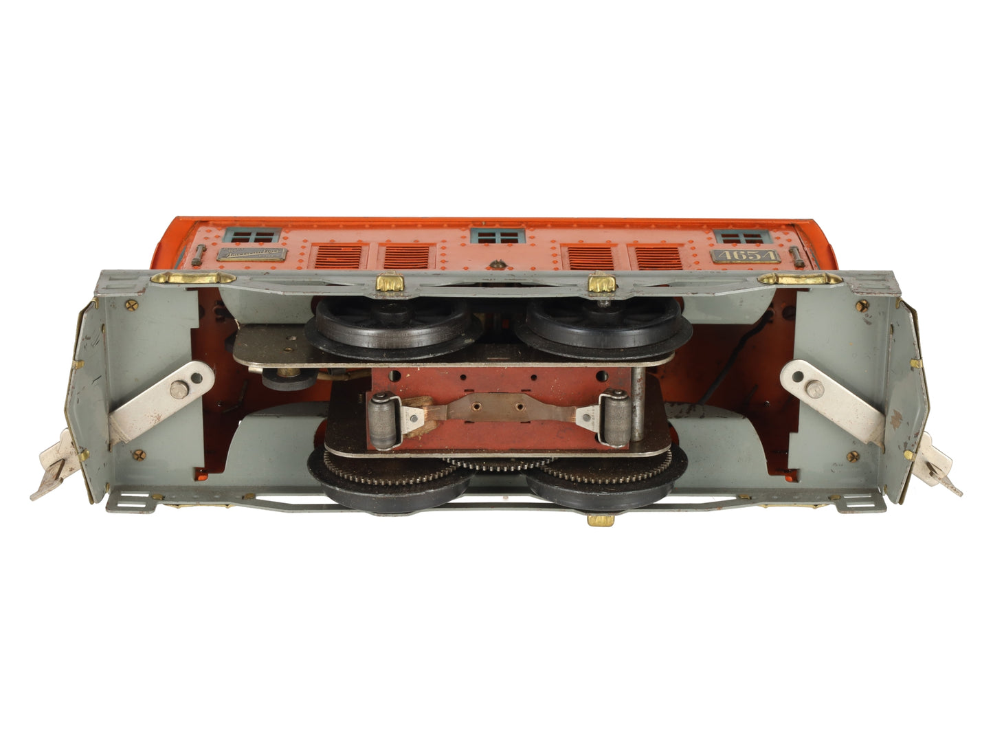 American Flyer 4654 Vintage Standard Gauge 0-4-0 Electric Locomotive - Repainted/Box