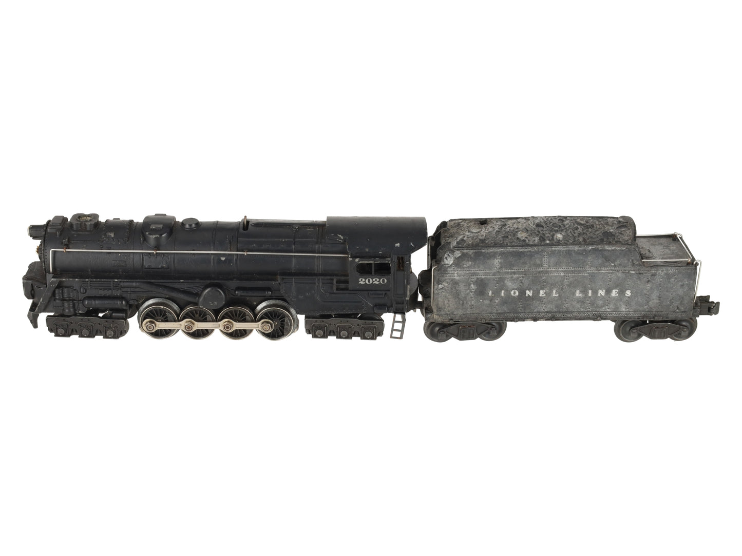 Lionel 2020 Vintage O 6-8-6 Die-Cast Steam Turbine Locomotive with 2020W Tender VG